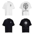 Chrome Hearts Double Exposure Horse Hoof Cross T-Shirt 6006