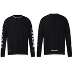 Chrome Hearts Letter Neck Floral Long Sleeve T-Shirt 9011