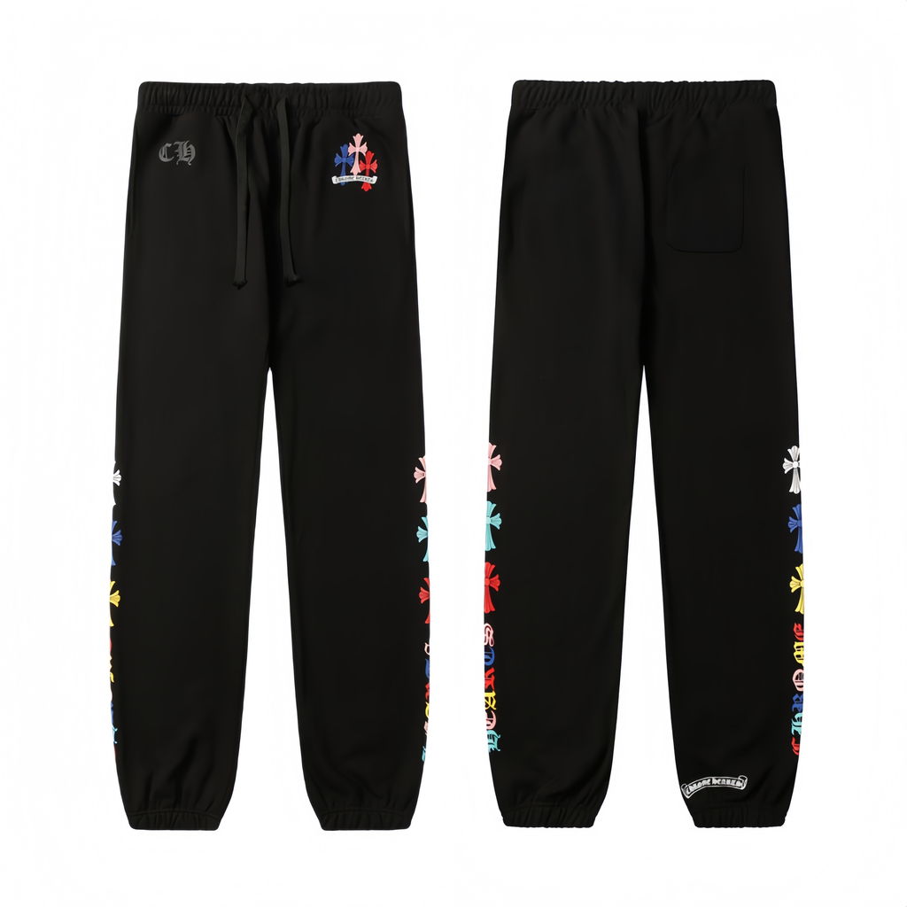 Chrome Hearts Multicolor Cross Sweatpants