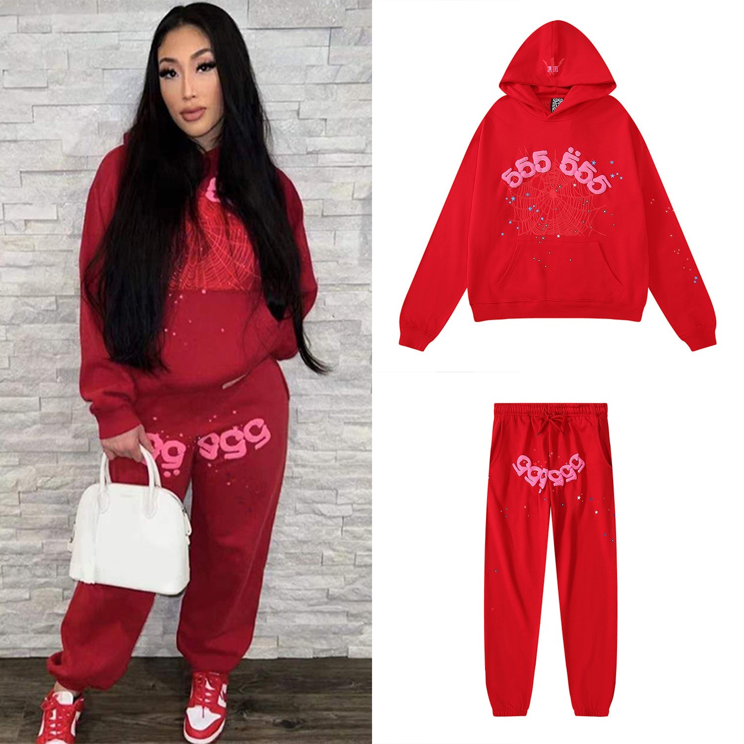 Sp5der Hoodie Suit