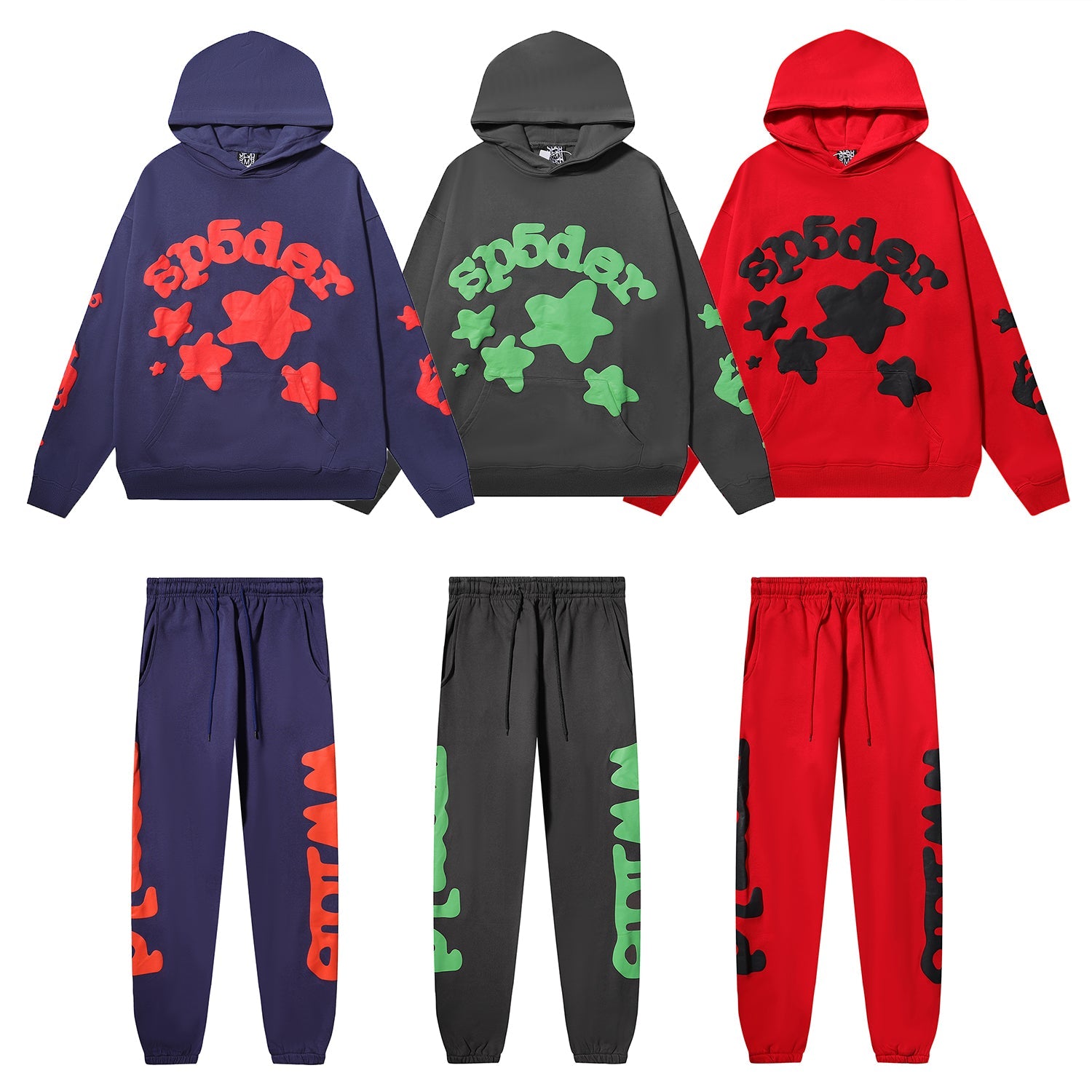 Sp5der Hoodie Suit