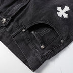 Chrome Hearts New Denim shorts 9925