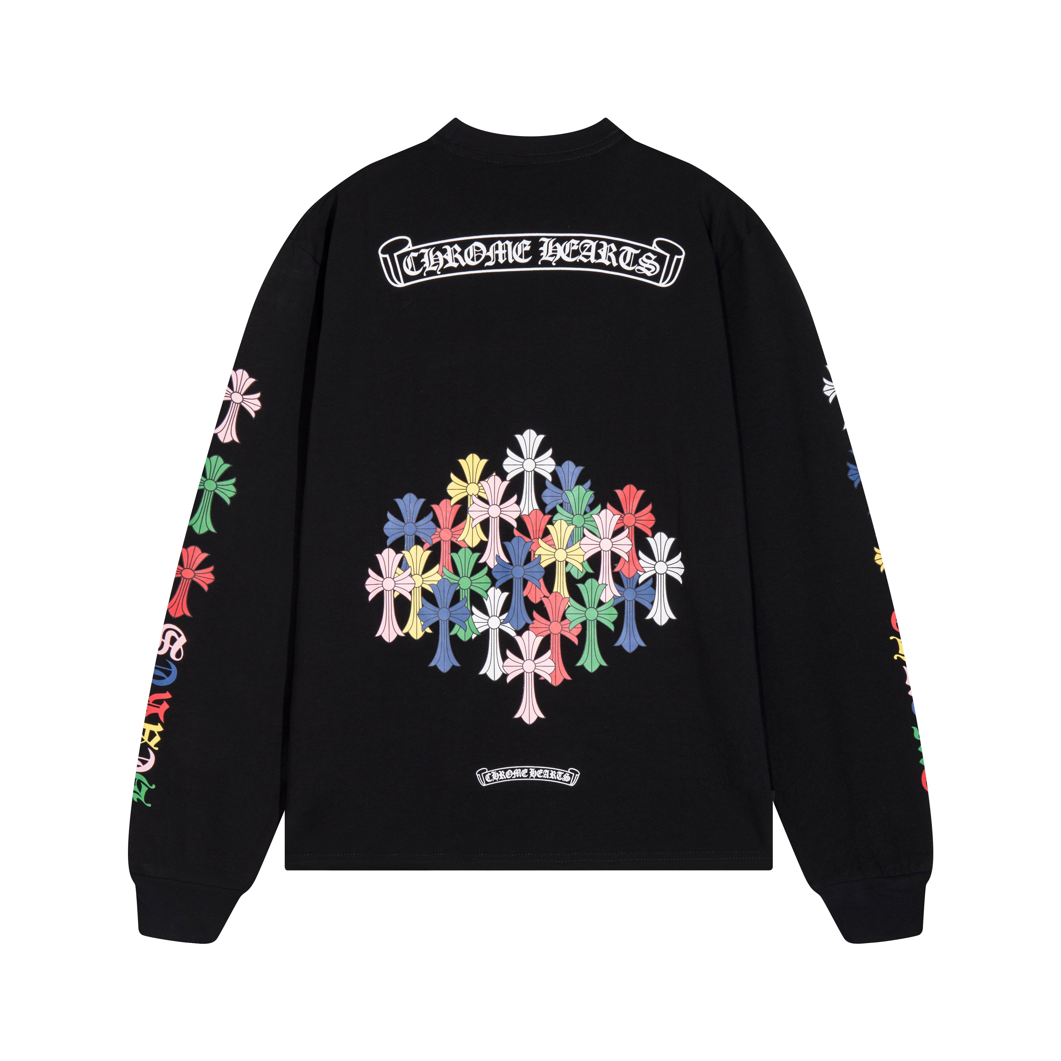 Chrome Hearts Multi Color Cross SWEATSHIRTS 8015
