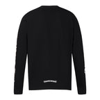 Chrome Hearts Letter Neck Floral Long Sleeve T-Shirt 9011
