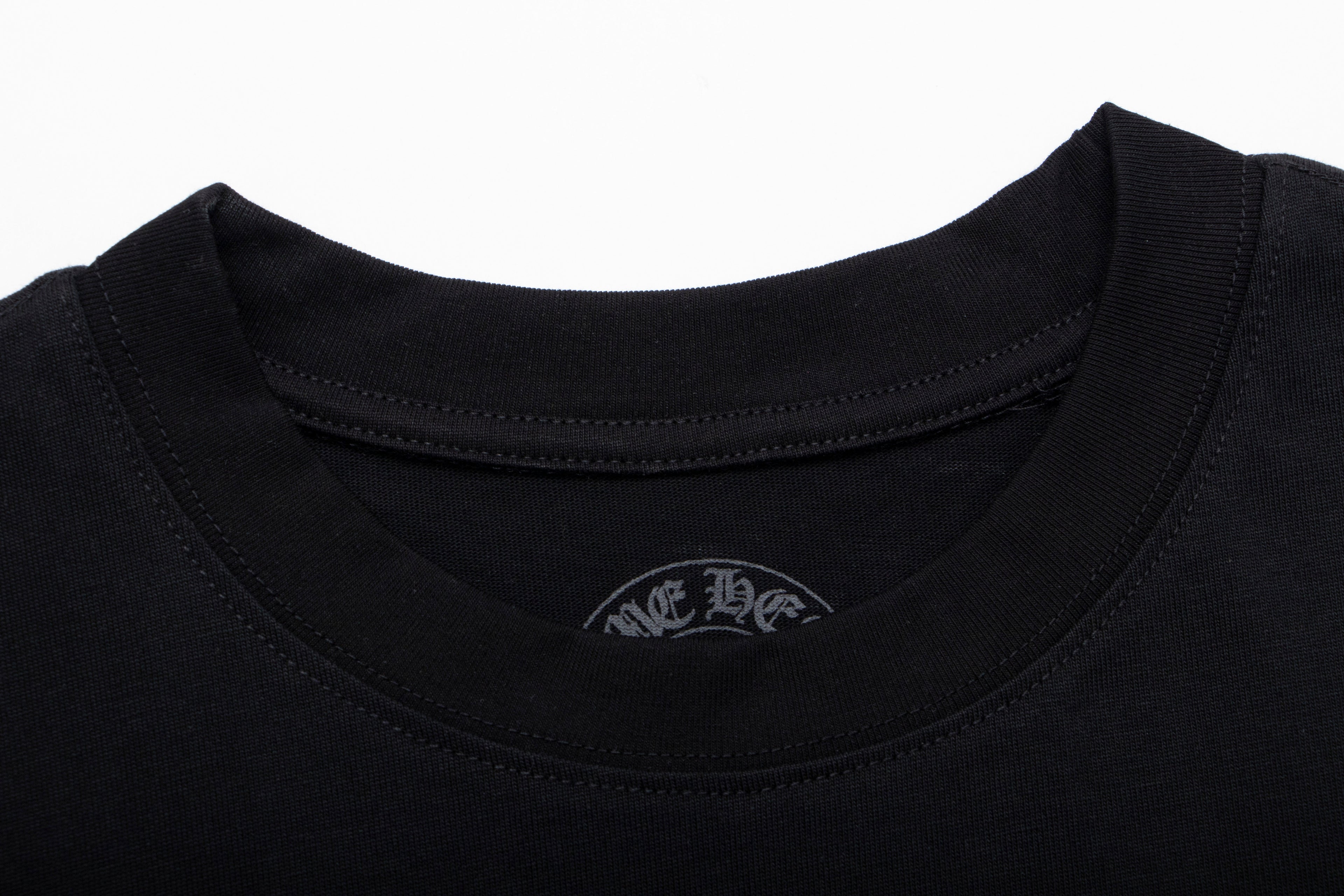 Chrome Hearts Script Dagger Logo Short Sleeve Tee 6025