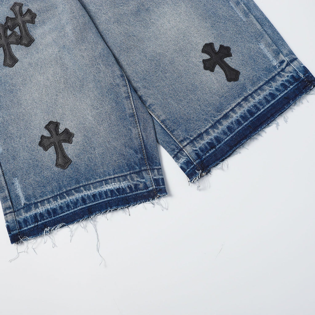 Chrome Hearts New Denim shorts 9920