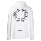 Chrome Hearts Horseshoe Floral Sleeve Zip Up Hoodie 5001