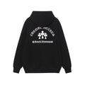 Chrome Hearts Triple Cross Script Sleeve Zip Up Hoodie 7019