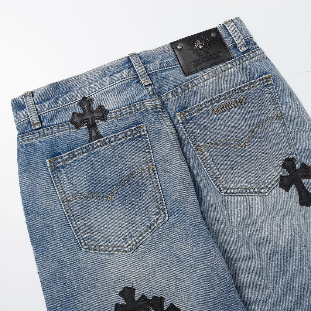 Chrome Hearts New Denim shorts 9920