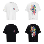 Chrome Hearts Multi Color Cross Cemetery T-shirt 6016