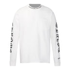 Chrome Hearts Letter Neck Floral Long Sleeve T-Shirt 9011