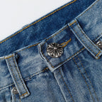 Chrome Hearts New Denim shorts 9920