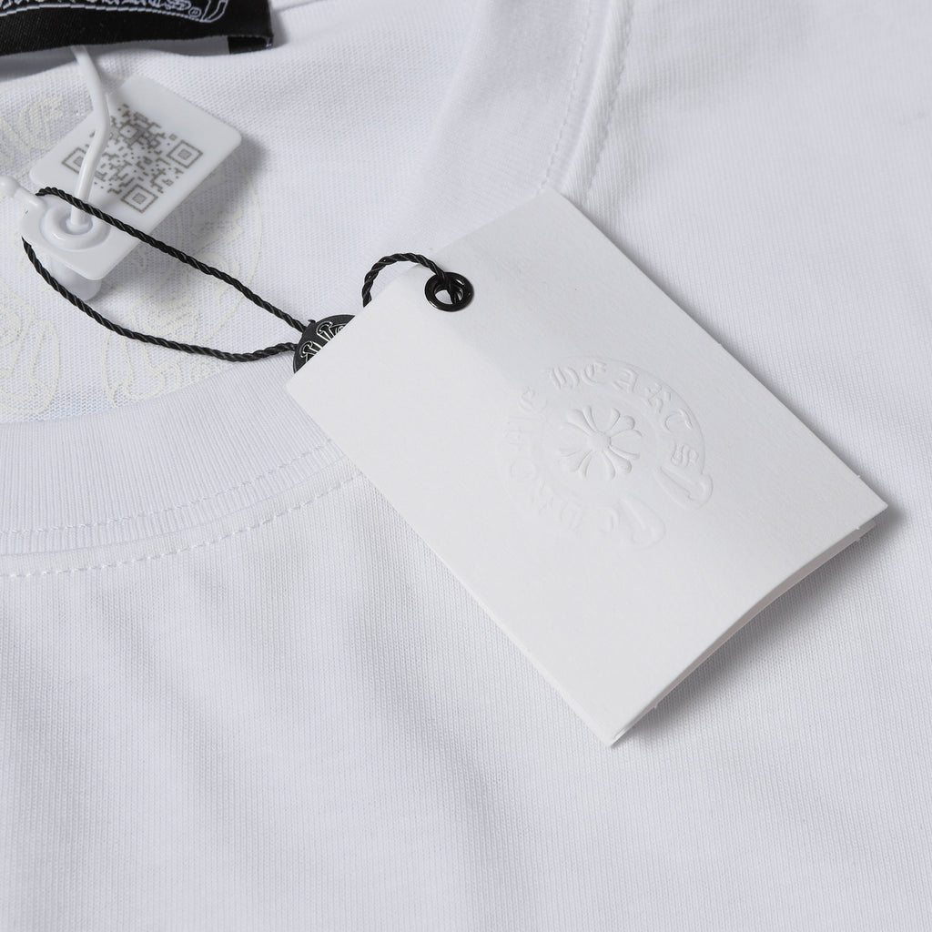 Chrome Hearts Triple Cross Logo Short Sleeve T-shirt 2237
