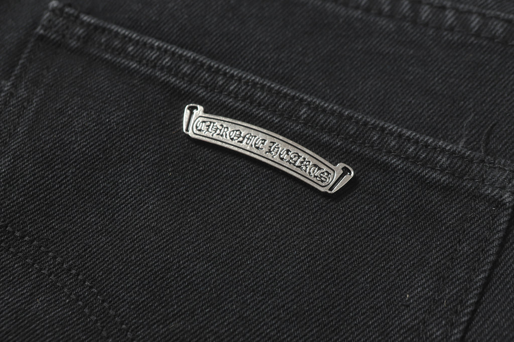 Chrome Hearts Cross Patch Denim Jeans 9981