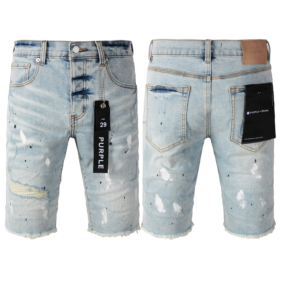Purple Brand Denim Shorts 5006