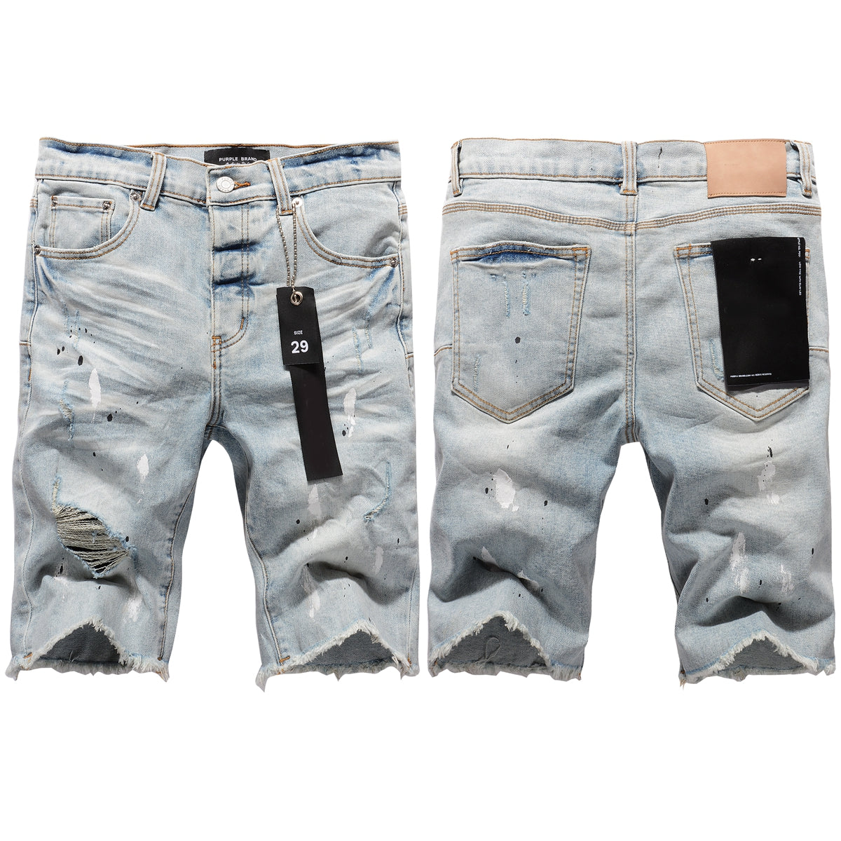 Purple Brand Denim Shorts 5006