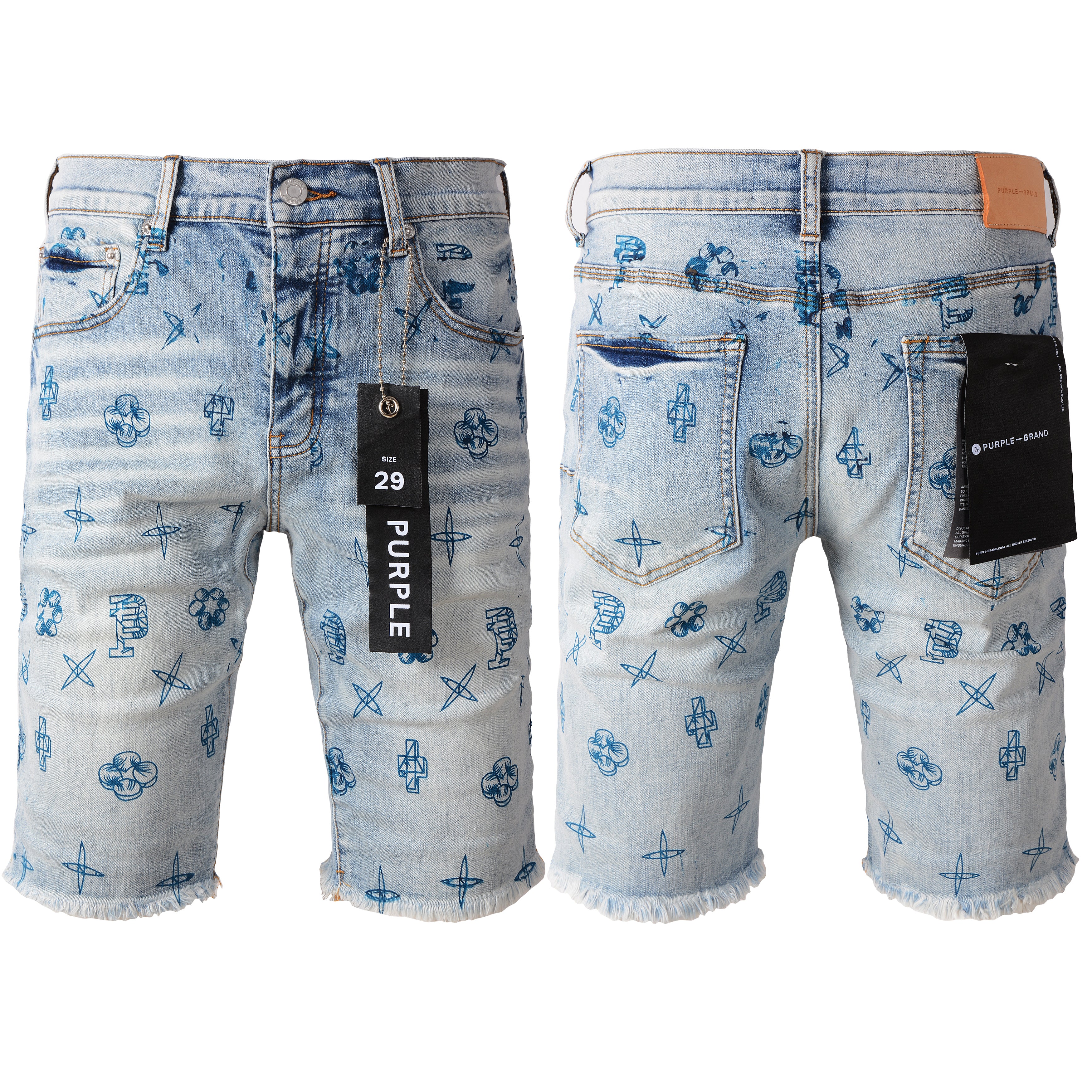 Purple Brand Denim Shorts 5063
