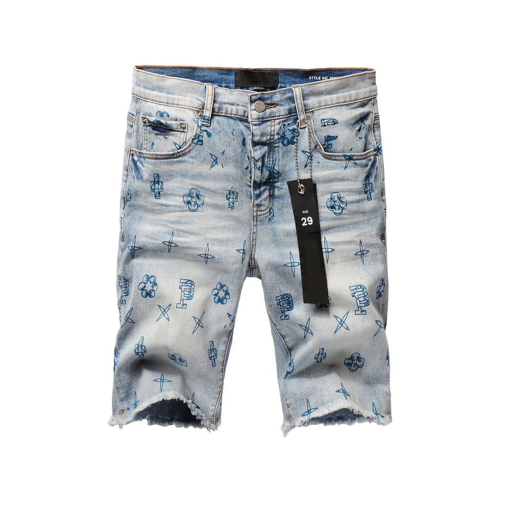 Purple Brand Denim Shorts 5063
