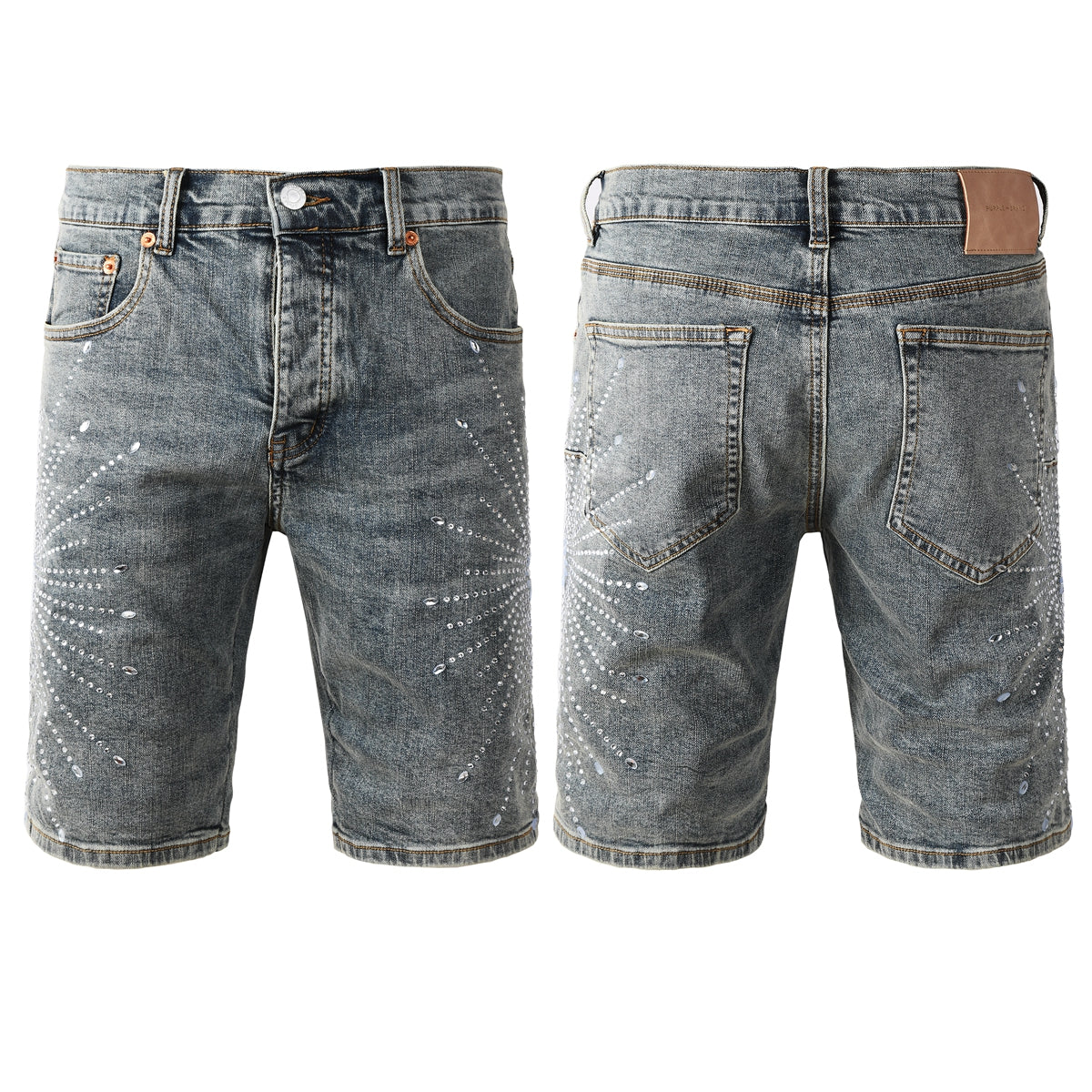 Purple Brand Denim Shorts 5093