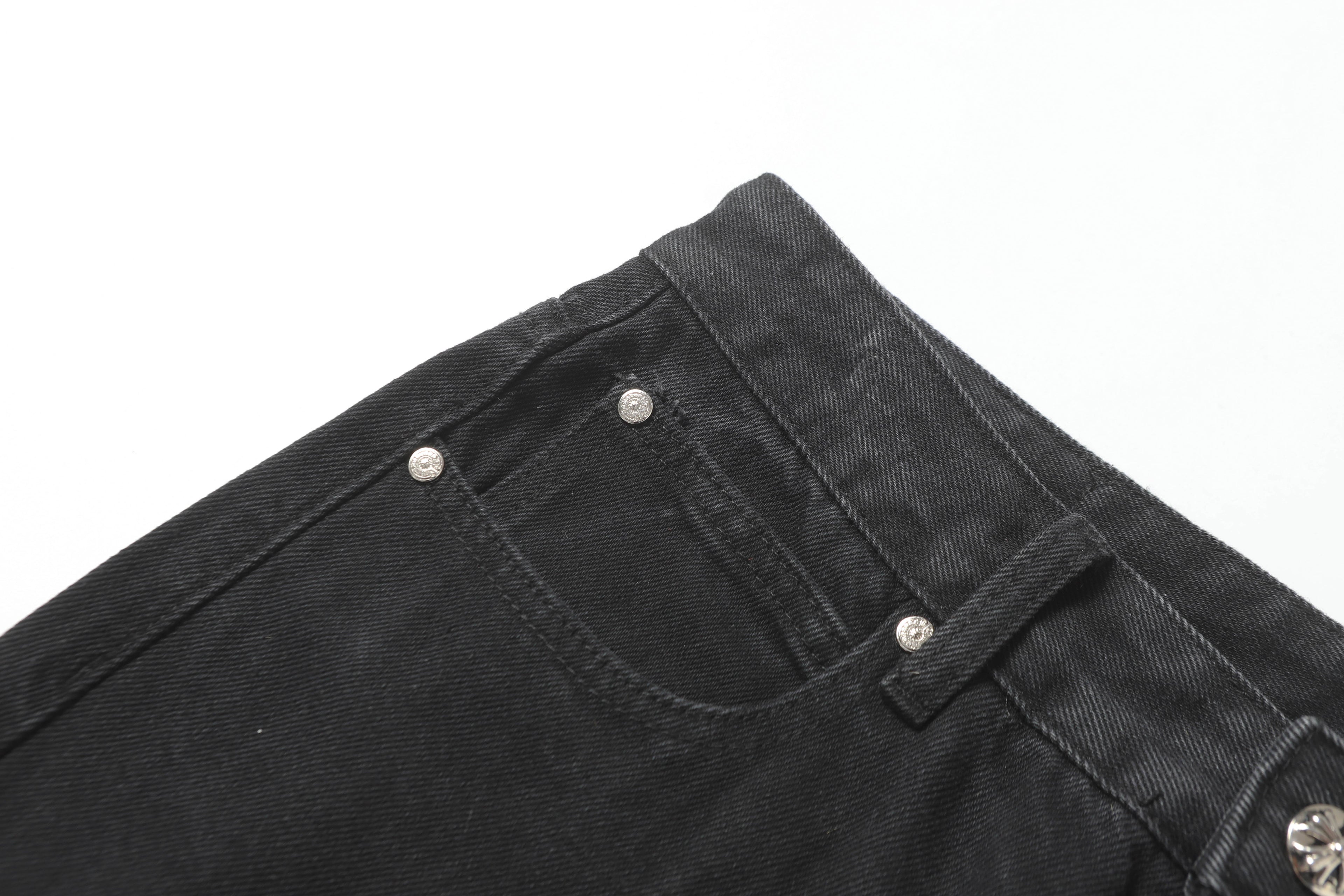 Chrome Hearts Cross Patch Denim Jeans 9981