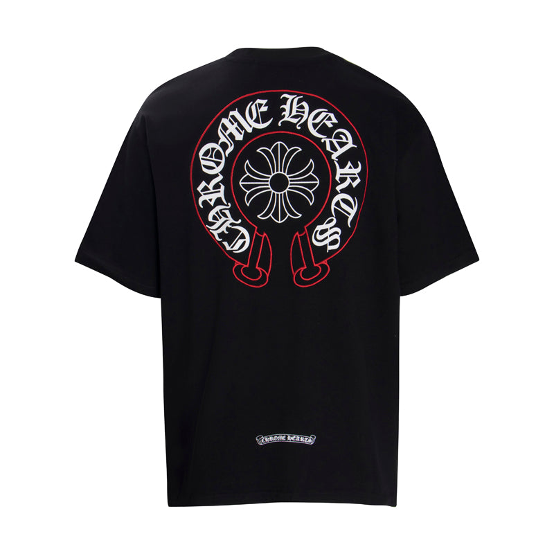 Chrome Hearts Classic Horseshoe Sleeve T-shirt 6008