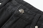 Chrome Hearts Cross Patch Denim Jeans 9981