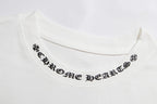 Chrome Hearts Letter Neck Floral Long Sleeve T-Shirt 9011
