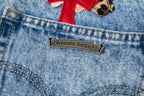 Chrome Hearts Gallery Dept Cross Patch Flare Denim Jeans 8186