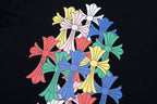 Chrome Hearts Multi Color Cross Cemetery L/S T-shirt 8003