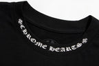 Chrome Hearts Letter Neck Floral Long Sleeve T-Shirt 9011