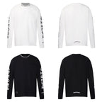 Chrome Hearts Letter Neck Floral Long Sleeve T-Shirt 9011