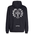Chrome Hearts Letter Printed Long Cross Flower Arm Zipper Sweatshirt 5007