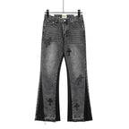 Chrome Hearts Gallery Dept Cross Patch Flare Denim Jeans
