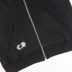 Chrome Hearts Script Logo Classic Zip Up Hoodie 9811