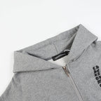 Chrome Hearts Script Logo Classic Zip Up Hoodie 9811