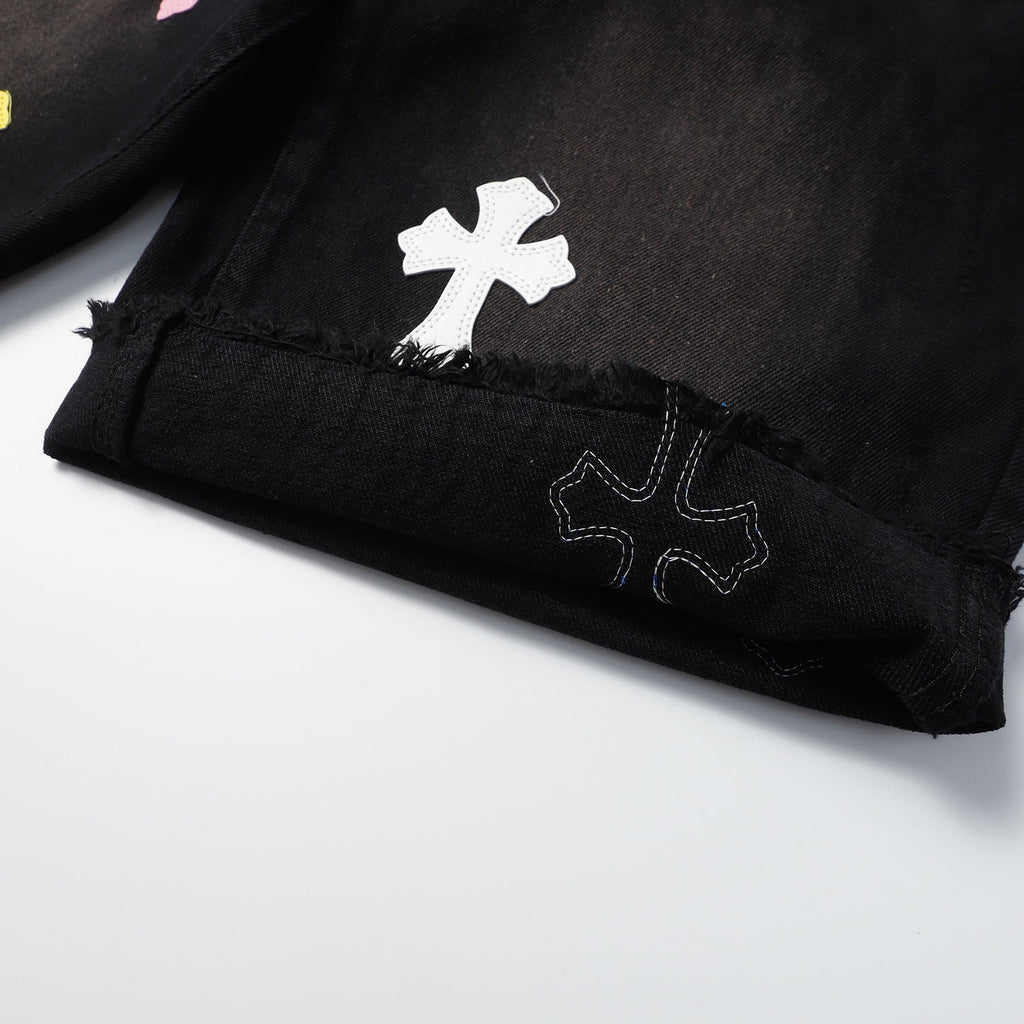 Chrome Hearts New Denim shorts 9922